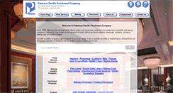 Desktop Screenshot of patersonpaper.com